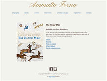 Tablet Screenshot of aminattaforna.com